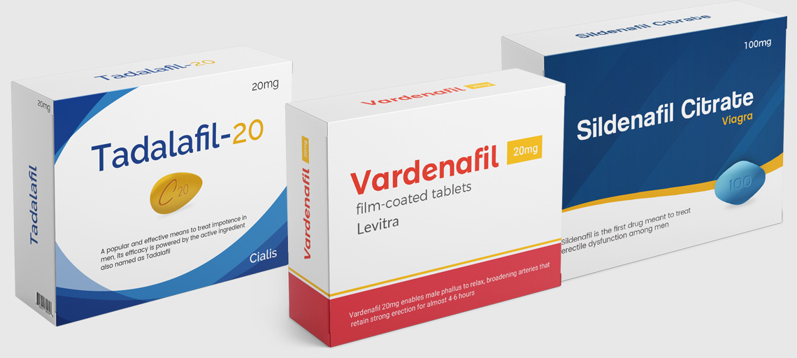 Difference Between Tadalafil, Sildenafil, And Vardenafil
